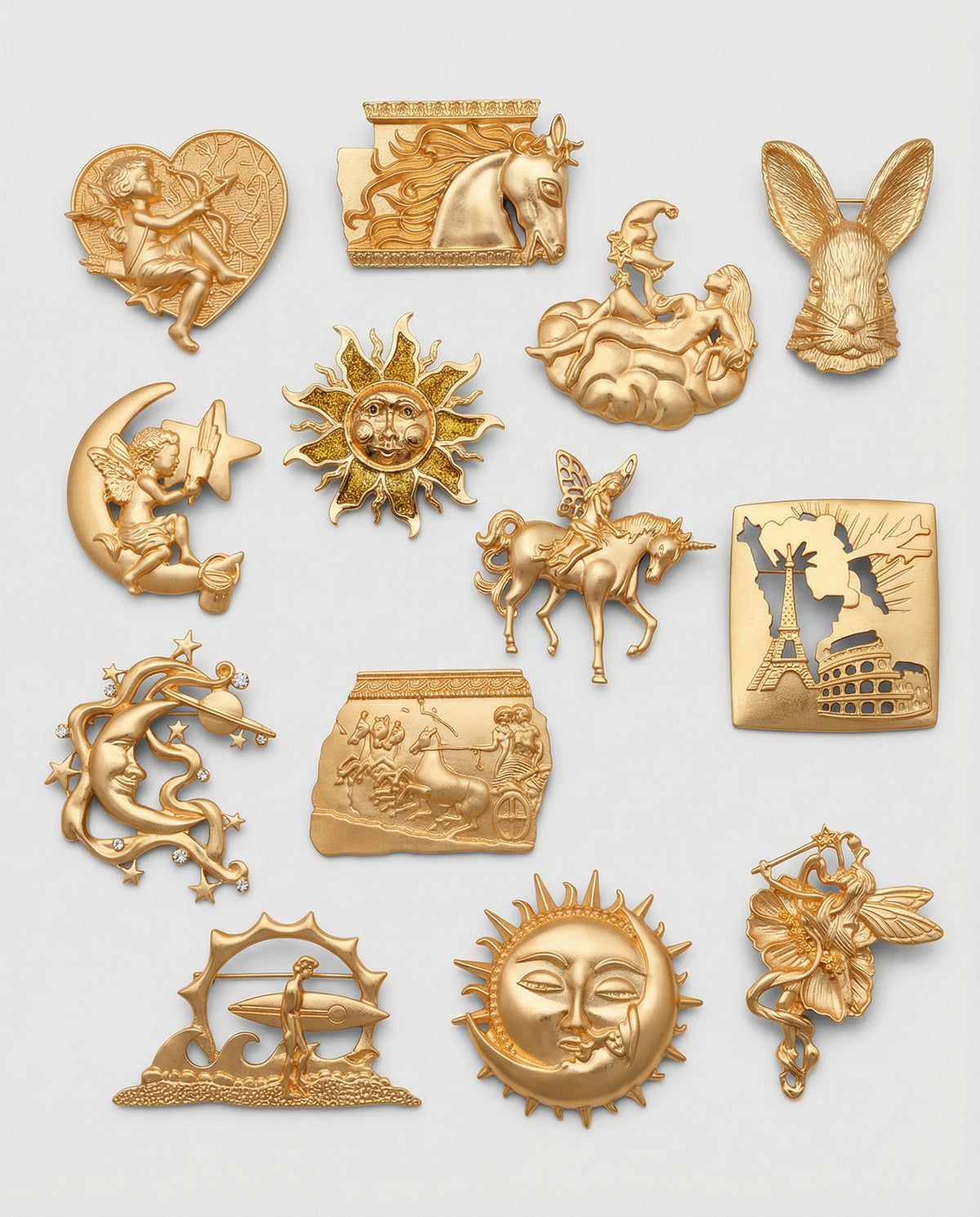 Baroque Story Charm Set