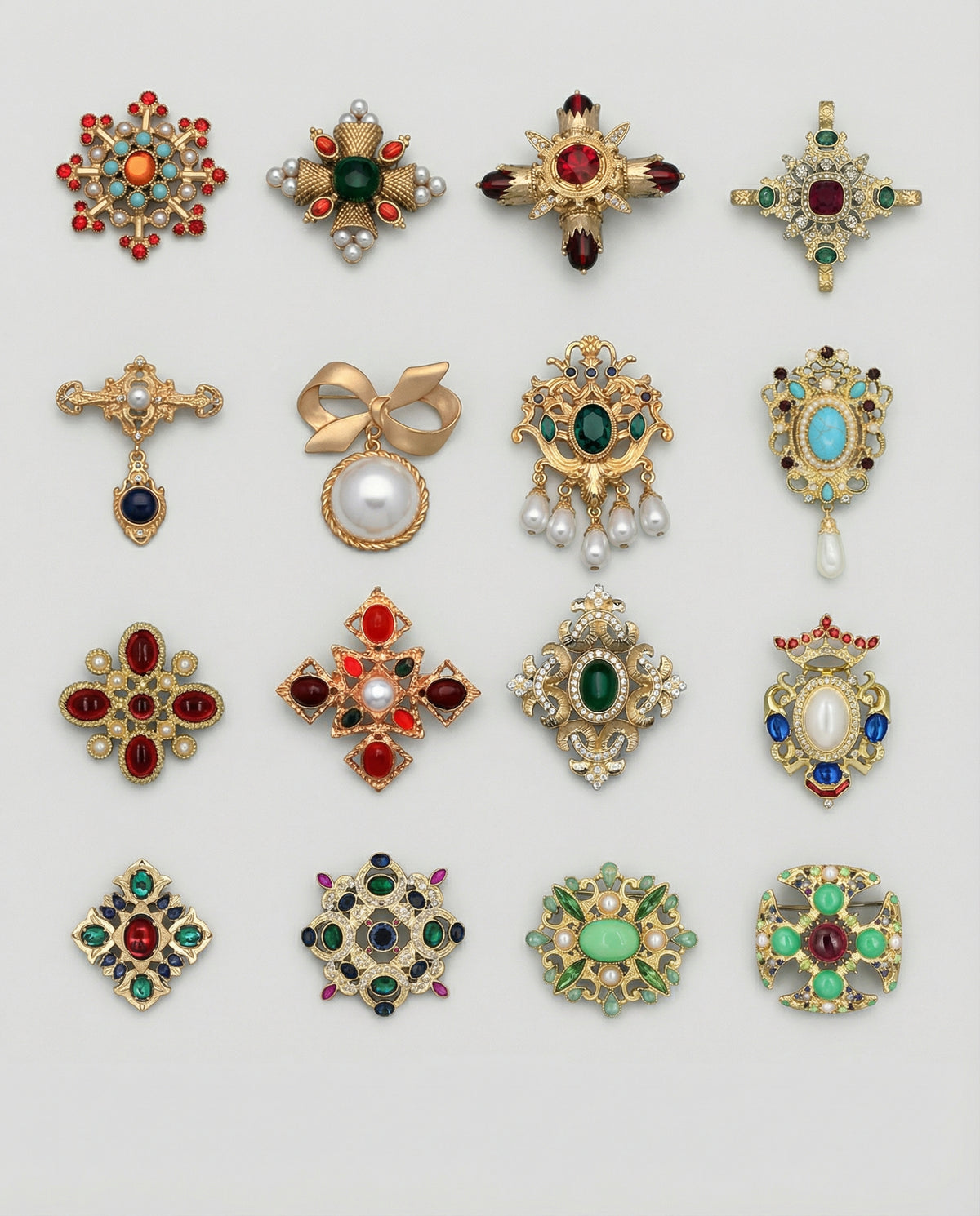 Ornate Heritage Pin Set