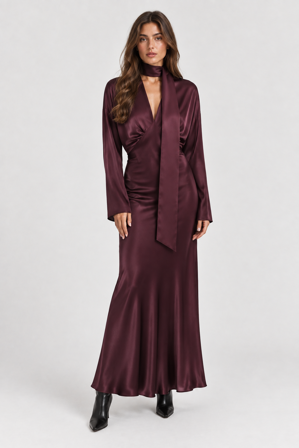 Marais Satin Dress