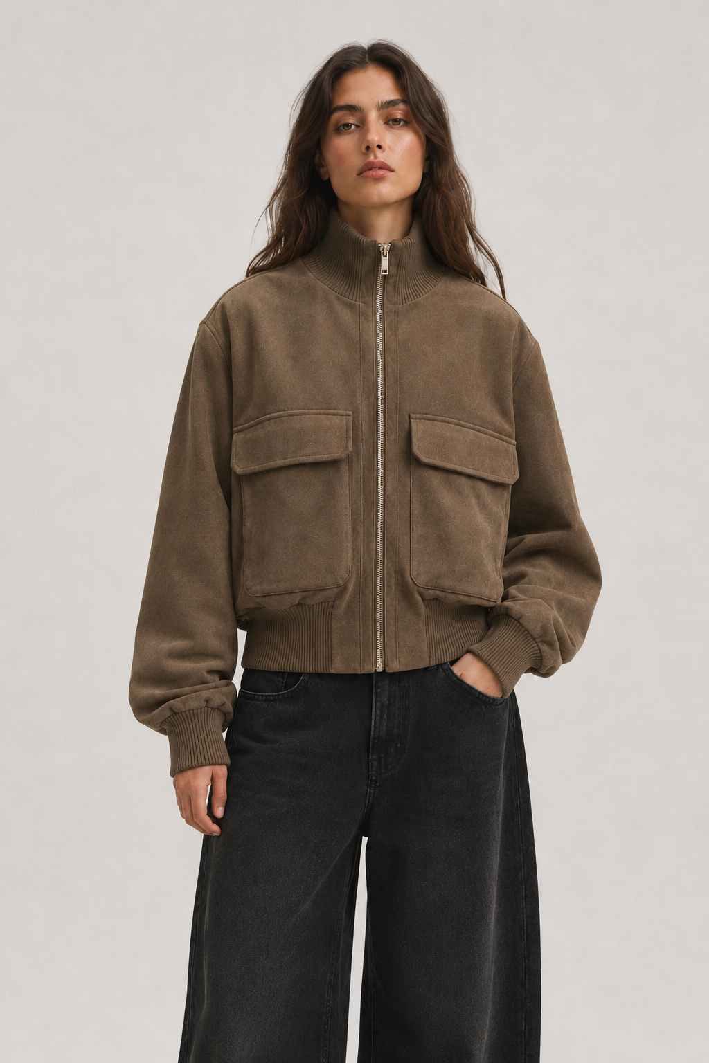 Bowery Vegan Suede Jacket