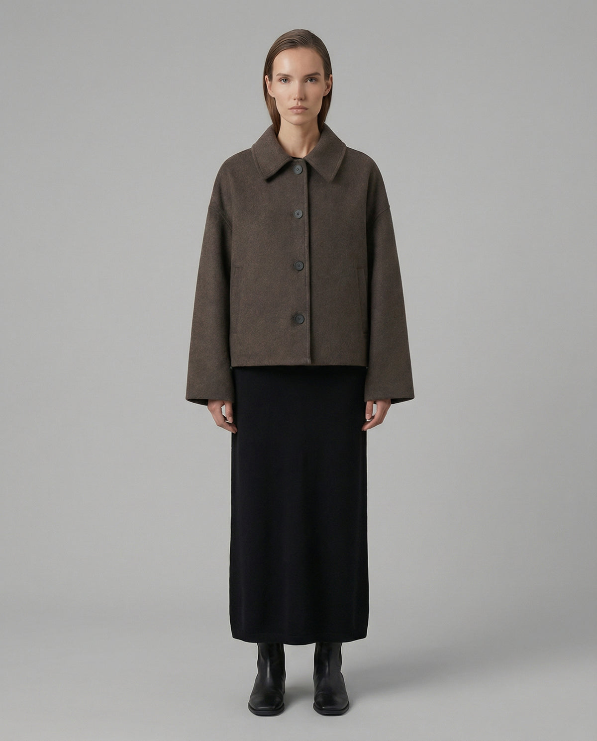 Cocoa Structured Whool Jacket