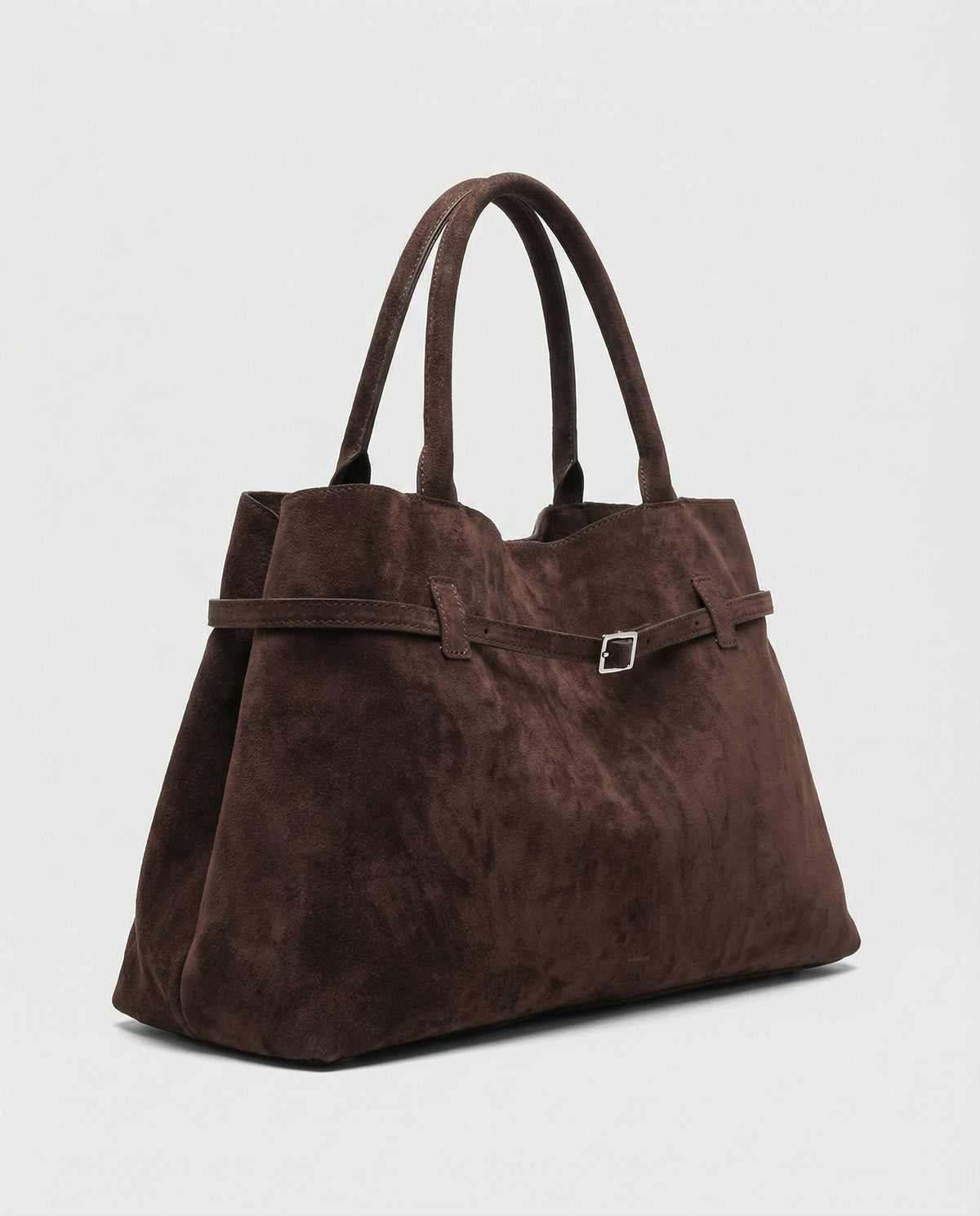Heritage Buckle Leather Tote