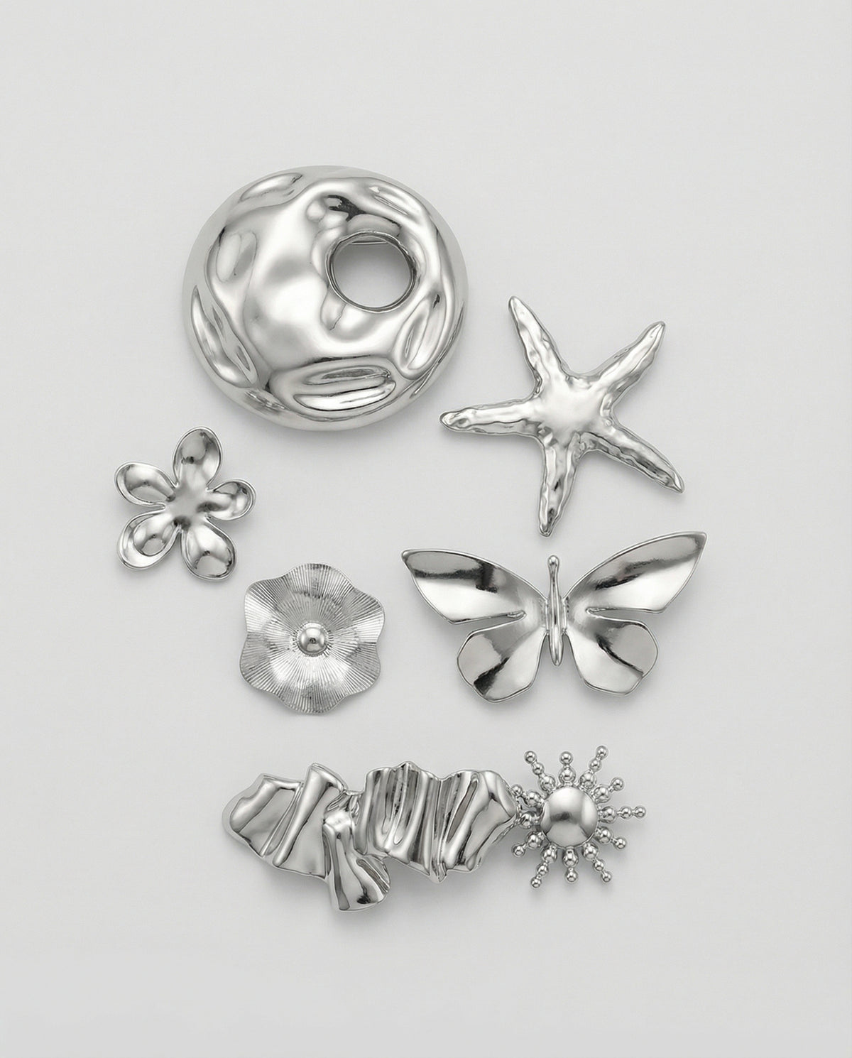 Mediterranean Sculpted Charm Set
