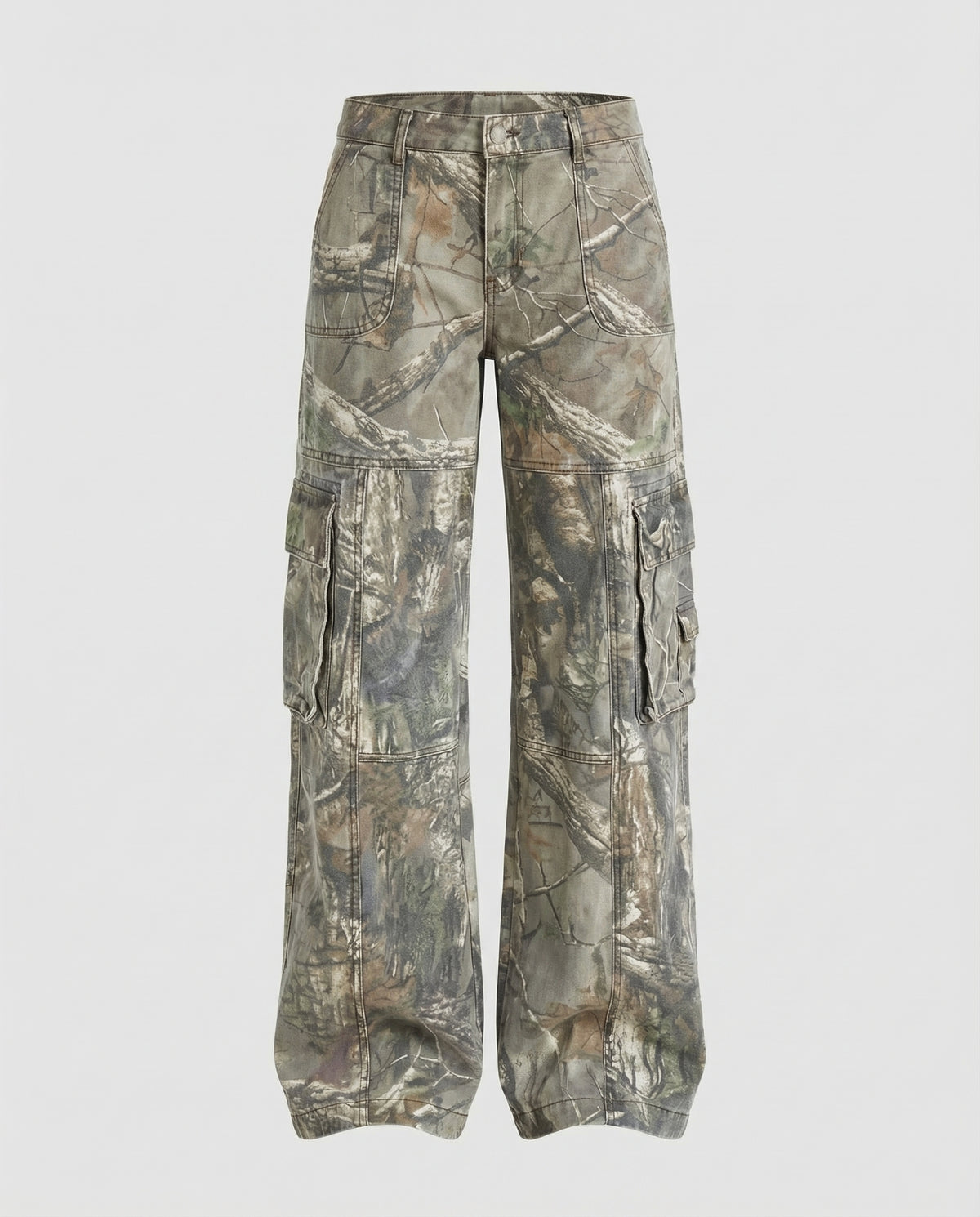 Low-Rise Camo Cargo