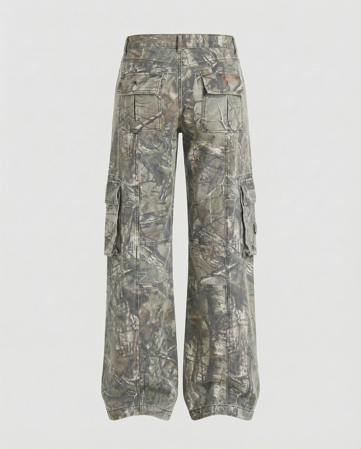 Low-Rise Camo Cargo
