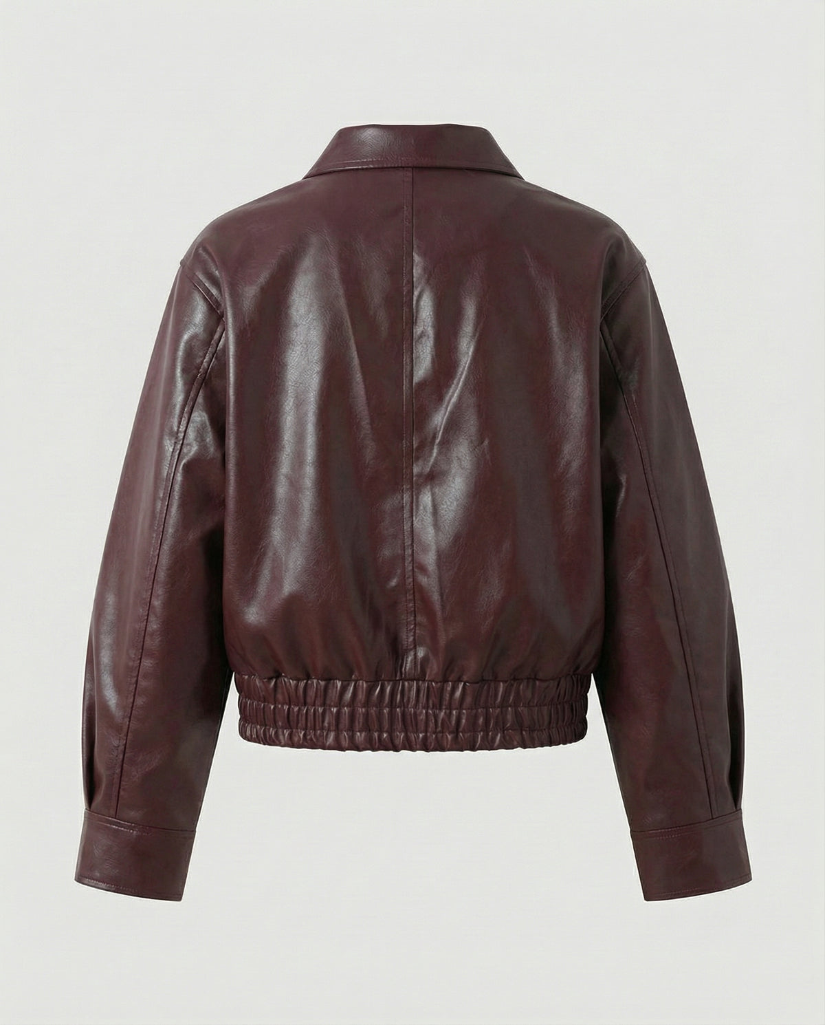 Bordeaux Cropped Jacket