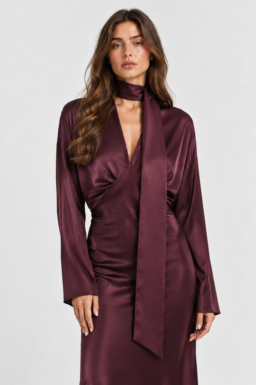 Marais Satin Dress