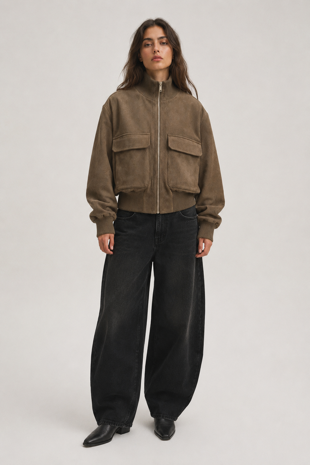 Bowery Vegan Suede Jacket